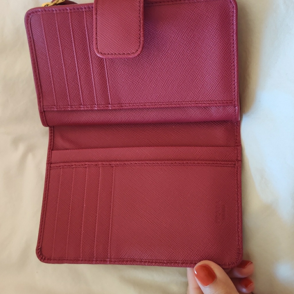 Authentic Prada wallet